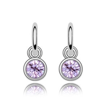 小饰品批发厂家直销奥地利水晶耳环星梦缘2012新款