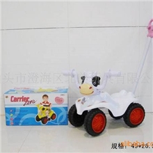 供应卡通牛滑行推车婴儿玩具202523(图)
