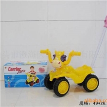 供应卡通牛滑行推车婴儿玩具202522(图)