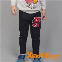 BC1-1秋款童装H字母儿童休闲裤儿童长裤童裤童装批发