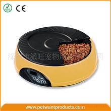 4餐宠物定时定量自动喂食器LCDCE/ROHS认证