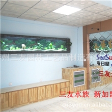 诚招三友生态鱼缸水族箱仿真室内景观仿真假山加盟
