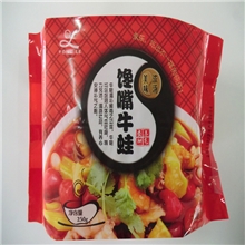 速冻方便食品速冻菜肴高蛋白低脂肪川味馋嘴牛蛙量大从优