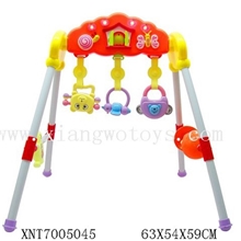儿童玩具批发新婴宝婴儿健身架7012B带12首乐曲婴儿音乐玩具