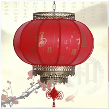 搜荷美装现货尺寸中秋灯笼客厅阳台仿古宫灯红福字灯笼厂家直销