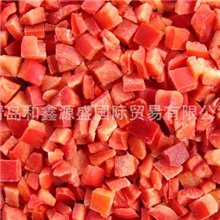 供应新鲜冷冻红椒丁量大从优成交价格以最终交谈为准
