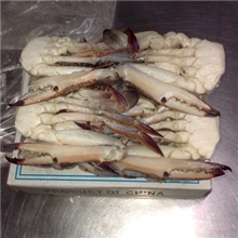 舟山梭子蟹切蟹质冷冻东海螃蟹出口产品