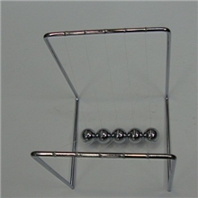 供应科教玩具科普玩具物理撞珠全金属碰碰球（大号）