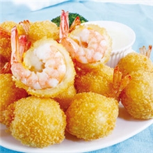 至Q虾球亚洲渔港冷冻水产品西餐西式快餐酒店原料供应