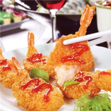 黄金蝴蝶虾B1000g亚洲渔港冷冻水产品西式快餐酒店原料供应