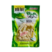 批发重庆特产凰巢泡椒凤爪超低价泡椒凤爪健康休闲食品80g