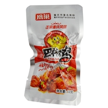 批发正宗重庆特产巴椒鸡凰巢巴椒鸡休闲麻辣味巴椒鸡12g