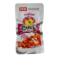 批发正宗重庆特产巴椒鸡凰巢巴椒鸡休闲烧烤味巴椒鸡12g