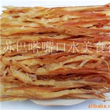 批发供应新鲜果木烘烤拉松鱿鱼丝鱿鱼条