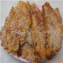 批发休闲食品香辣芝麻鱼片