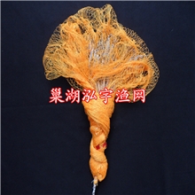 新手渔乐2.3米高1指眼机织撒网/批发手抛网/旋网/打鱼网抓网甩网