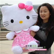 厂家直销公仔KT猫大号公仔超大hellokitty公仔凯蒂猫玩具