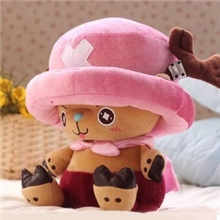 厂家批发优质航海王毛绒玩具乔巴公仔托尼动漫卡通娃娃大号礼物