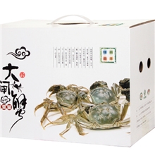 阳澄湖大闸蟹实惠6只促销价仅190元团购有更多优惠免费送货