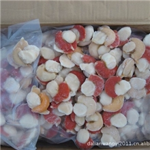 特价批发冷冻出口级日月贝柱莲籽