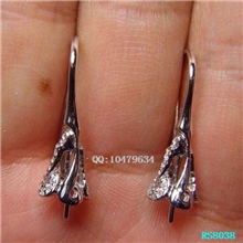 RS8038925纯银配件珍珠耳钩产地直销山下湖珍珠