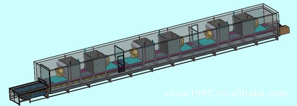 欣业食品机械隧道速冻机