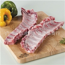 大量供应伊比利亚黑猪小排高档酒店餐厅专用猪排可批发