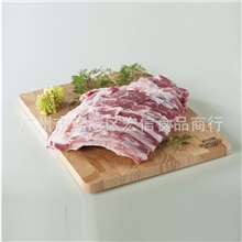 专业供应伊比利亚黑毛猪肋排外贸高档酒店专用猪肋排可批发