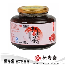 恒寿堂蜜炼大红枣茶蜂蜜枣香味果茶养生冲调饮品正品满包邮