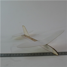 特价超大蜂鸟号纸质非遥控手掷滑翔机航空模型DRY拼装套材C105