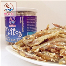海鲜美食之都湛江特产芝麻蜜汁即食银鱼海味零食全国招商包邮