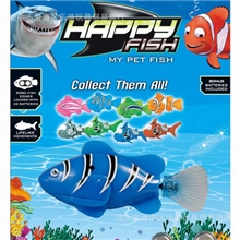 智能机器小丑鱼鲨鱼新奇电子玩具游水鱼神奇乐宝鱼电子鱼