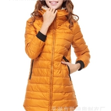 2012冬新款艾莱依同款ERAL6002B中长款羽绒服女