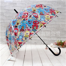 花海贝雨伞批发阿波罗公主透明伞蘑菇伞拱形透明伞直杆透明伞