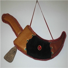 真皮内蒙古特产皮囊酒壶马奶酒批发500ml团购礼品蒙古刀