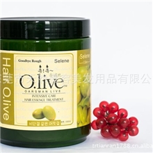 美发用品批发水果奇迹橄榄酸性发膜焗油发膜930ML