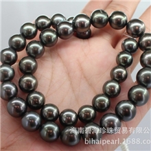 特价批发订做南洋珍珠项链/大溪地黑珍珠项链奢华人气珠宝