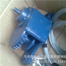 厂家供应卷帘机养殖卷帘机手动卷帘机铸铁卷帘机大棚卷帘机