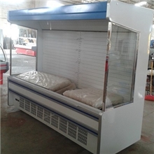 供应绿缔2米超市风幕展示柜一体机