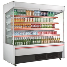 供应绿缔2.5米超市风幕柜(一体机）