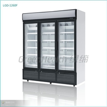 绿缔立式展示冷柜、饮料冷藏展示柜三门风冷展示柜LG-1400M3