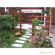 【诚信商家】供应园林配套工程实木花园花架（图）