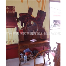 【专业推荐】供应中式仿古典雕花梳妆台卧室实木梳妆台