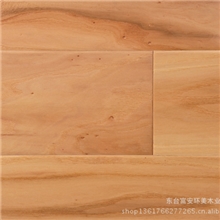 奈菲特榆木手刮拉丝多层实木复合地板--本色