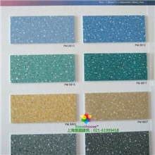 韩华耐富PVC卷材地板1.9mm防滑木纹彩色学校实验室耐磨创意地板