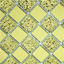 佛山玻璃镜面马赛克金镜金钻电视背景墙KTV酒店厂家直销批发
