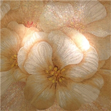 经典牡丹花精剪切画厂家直销