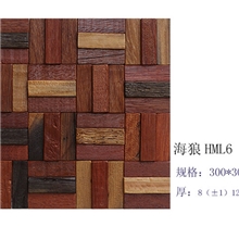 马赛克船木马赛克木质马赛克高级私人会所壁砖海狼HML6建材