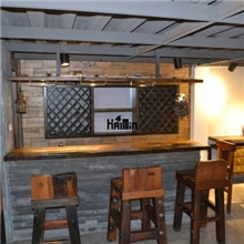 船木吧台老船木吧台船木厂家直供吧台开料