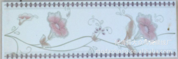 专业生产销售各种规格陶瓷花砖腰线可来电咨询